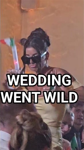 At what point did this stop being a wedding? 😂