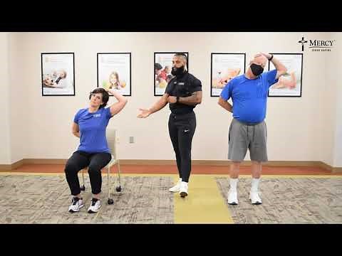 Upper Body Stretches - Mercy Heart Center Cardiac Rehab