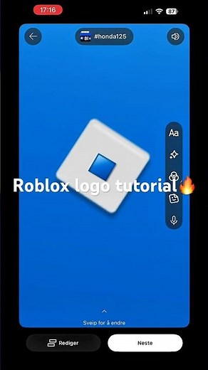 Roblox logo tutoral🔥 #tutorial #roblox #logo