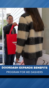 Monday, DoorDash launched the expansion of its Portable Benefits Savings Program in Maryland for Dashers. This means Dashers who completed at least 100 deliveries and earned at least $1,000 from April through June of this year, before tips, can open a Stride Save account in July and put up to four percent of their earnings towards things like health care, retirement, vision insurance, and more. #doordash #jobbenefits #benefits #news #maryland | WMAR-2 News Baltimore