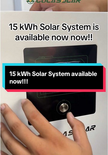 15 kWh Solar System for Sustainable Energy Solutions