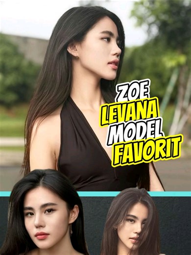 super model asal Surabaya - zoe levana