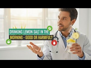 Morning Lemon Water with Salt: Benefits, Risks & the Right Way to Drink It