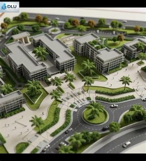 Modern Urban Master Plan Design | Smart City Layout by DLU Urban Studio! #DLU_STUDIO #urbandesign