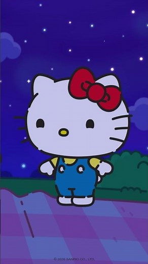 The constellations come to life in Kiki and Lala's magical show! 🌠 #HelloKittyandFriends #Sanrio