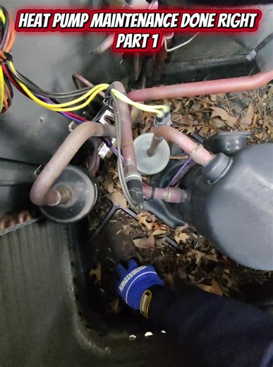 Heat pump maintenance done right. This is Part 1 of a full heat pump maintenance focused on the outdoor condenser. We remove debris, clean the condenser coil from the inside out, and perform a visual inspection of the electrical components, including the contactor. Further electrical testing and system performance checks are covered in the next parts of this series. Preventative HVAC maintenance by a licensed HVAC contractor serving Dallas, Frisco, McKinney, Plano, and surrounding North Texas ar