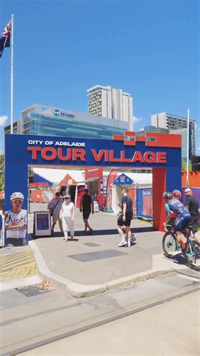 The weekend done right in the City of Adelaide Tour Village ☺️ There’s still plenty of time to get amongst the action! 🚴‍♂️Team Zone 🚴‍♀️Bike Expo 🍕 Local eats 🍺 Daily Knock-off hour 🎶DJs and live music 🎙️Talking Tour 💆‍♂️Health Partners Recovery Zone 🎨Kids Zone & Pump Track Open every day of the Santos Tour Down Under 📍 | Santos Tour Down Under