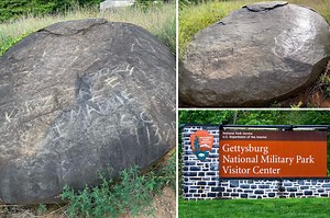 Vandal defaces two sites at Gettysburg National Military Park in Pennsylvania: ‘Our hearts sank’