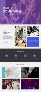 Building agency - Website Template by Nicepage