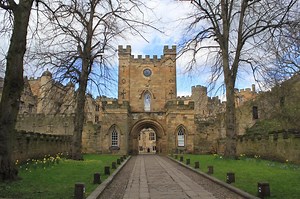 Durham Castle in Durham, England
