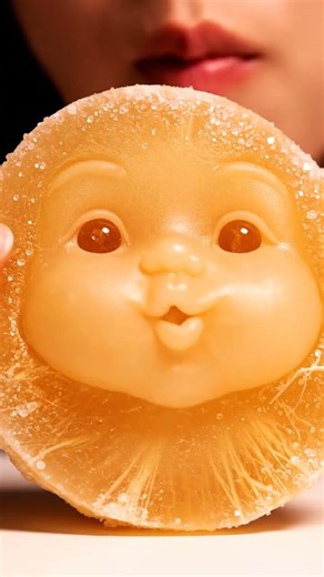 Adorable Crystallized Ginger Slice ASMR! So Satisfying! 🧡🤤