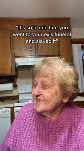 i never regret slaying even if its at a funeral and it sounds like sue doesnt know how to slay