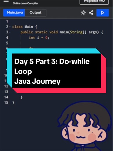 Day 5 Part 3: Do-While Loop Java Journey #programming #java