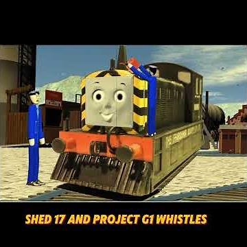 Whistles and horns, Thomas PC adventures shed 17 and project G1 whistles horns and bells