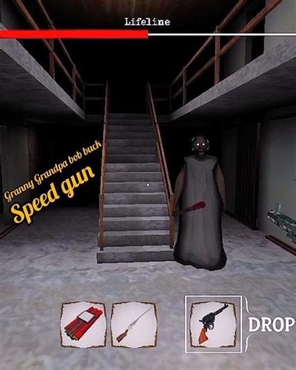 Granny Grandpa bob and buck speed run or speed gun and attack me with funny moments video funny clip