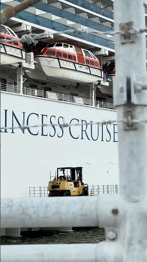 クルーズ客船「DIAMOND PRINCESS（ダイヤモンド・プリンセス）」 P&Oクルーズが所有する 広島港クルーズターミナル 広島市南区宇品海岸３丁目１２ #広島 #広島港 #クルーズ客船