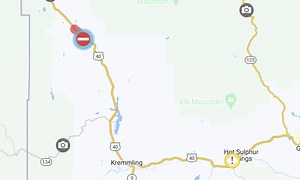 Fire closes US 40 west of Kremmling