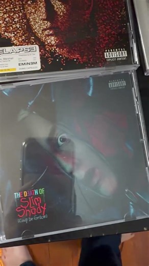 Eminem CDs #rap #rapmusic #hiphop #rapper #cdcollection #eminem #album