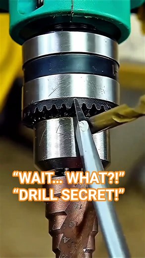 GENIUS Drill Hack! Turn Scrap Metal Into an Amazing DIY Tool