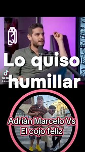 196K views · 2K reactions | 﫢 Escándalo en la comedia! Adrián Marcelo humilla a “El Cojo Feliz” y desata indignación Adrián Marcelo desata polémica tras rechazar colaborar con “El Cojo Feliz”, asegurando que no está a su nivel. Sus palabras causaron indignación y “El Tío Rober” le respondió con todo, llamándolo “sin talento en brote psicótico”. ¿Estrategia o ego? #AdriánMarcelo #ElCojoFeliz #tiorobert #comediantes #vs | Shocking Events | Facebook