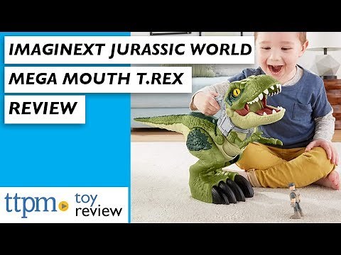 Brand New Imaginext Jurassic World Mega Mouth T-Rex from Fisher-Price