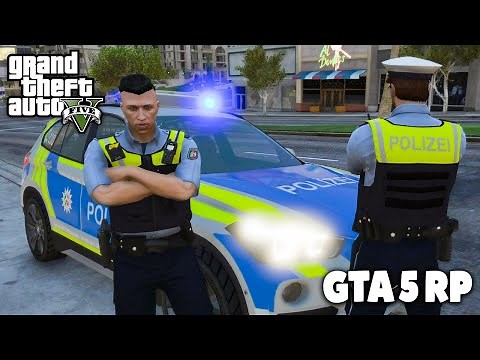 POLIZEI im EINSATZ in GTA RP! - GTA 5 ROLEPLAY - Deutsch