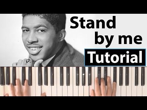 Como tocar "Stand by me"(Ben E. King) - Piano tutorial, partitura y Mp3