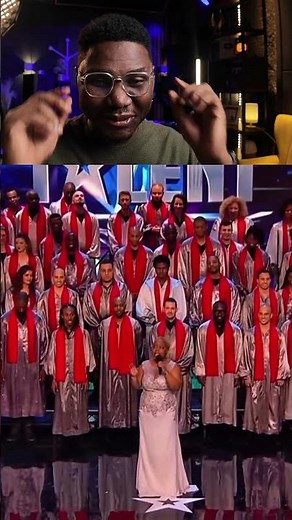 Simon Cowell wasn't Ready For the 100 Voices Gospel Choir 🤯 #shorts #simoncowell #gospelmusic