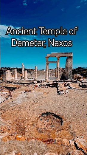Temple of Demeter, Naxos 🇬🇷