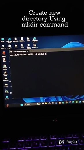 create new directory Using mkdir command