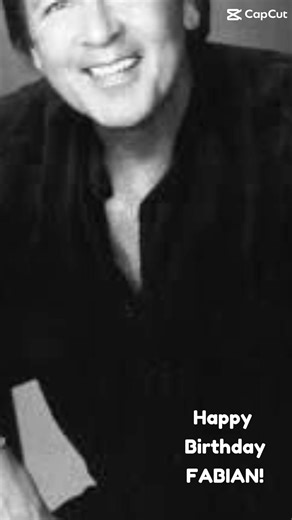 Hi Everyone! It’s Andrea posting. Help me wish my husband Fabian a very happy 83rd birthday! Here’s just a glimpse back through the years of his incredible life and career!🎉 #share #shareyourbirthdaywishes #FABIAN Fabian #FabianForte | Fabian