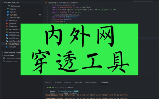 非常实用的内外网穿透工具