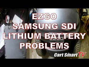 Golf Cart Lithium Battery Problems