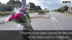 Tributes placed at scene of fatal crash