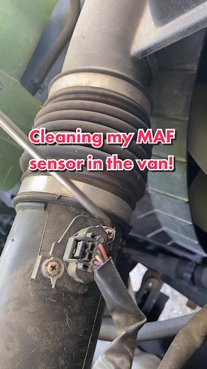 How to Clean Your MAF Sensor on a Nissan NV 2500