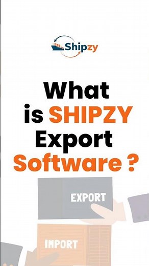 What is Shipzy Export Software ?🚢