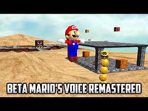 ⭐ Super Mario 64 PC Port - Beta Mario's Voice Remastered