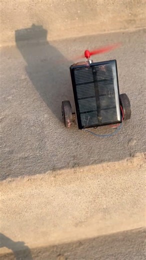 Solar Powered Mini Car DIY | Easy Science Project Using Solar Panel 🚗☀️