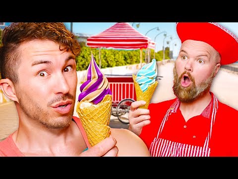 We Tried the WEIRDEST Ice Cream Flavors We Could Find! - Taste Test