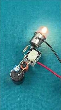 DIY Mini Bulb Flasher Project ⚡ #electronics #shorts