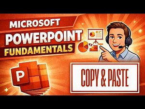 How to Copy and Paste in PowerPoint (Beginner Tutorial) | Microsoft PowerPoint Fundamentals