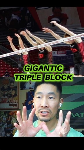 Can you hit past this MASSIVE triple block from Ball State University Men's Volleyball?? Credit @vballnoryb for the original video 🏐 Learn Volleyball Techniques, Drills, Strategies, etc., through my Online Volleyball Courses at Elevate Yourself CoachTube! Get 10% OFF with code Elevate with link in bio 🔥 🏋🏻 INCREASE your Vertical Jump with my Online Training Programs! Get 10% OFF with code ELEVATE with link in bio 🔥 #monsterblock #volleyballcoach #volleyballseason | Elevate Yourself