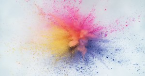 Download Colorful powder exploding in super slow motion.  Shot on Phantom Flex 4K high speed camera. for free