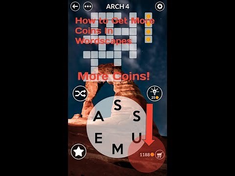 How to get unlimited Coins in Wordscapes for Free!