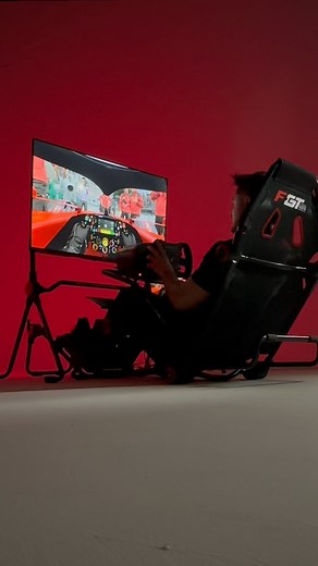 Racing & Flight Simulation + Motion & Haptic on Instagram: "F123 + F-GT Lite = perfect set up 🙌🏼 #SimRacing #NextLevelRacing #FormulaSimRacing #F123"