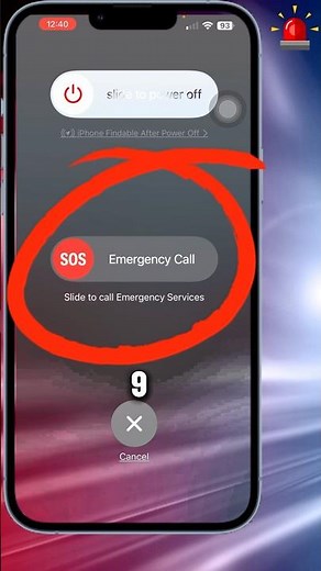 How to Call 911 on iPhone (Emergency SOS)📱🆘