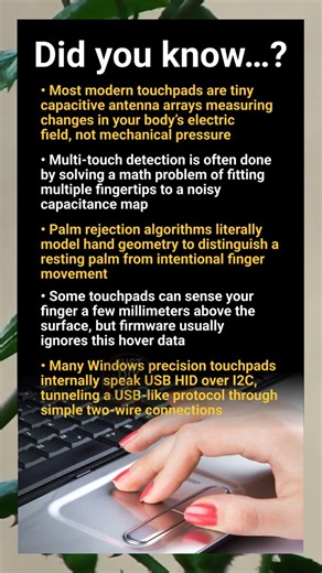 Unusual technical truths about laptop touchpads and their hidden capabilities