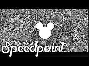 Mickey Mandala - Speedpaint [Part2]