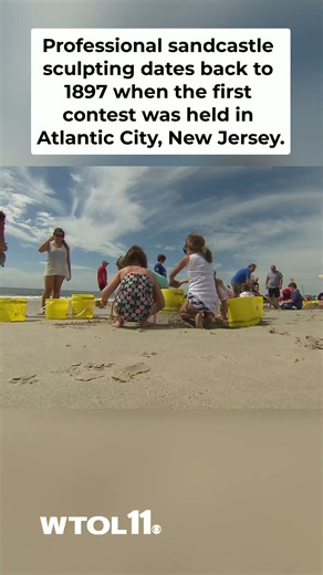 It’s national sandcastle day