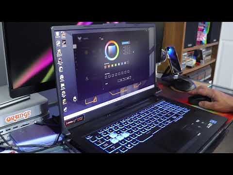 ASUS TUF F17 Armoury Crate Software Tour